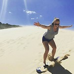 Sandboarden in Port Alfred