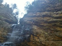 45 m abseil