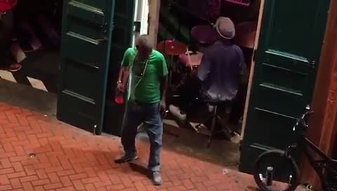 a dancing  guest.....