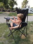 Even relaxen na een wandeling in Jackson hole