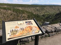 De branden in Yellowstone