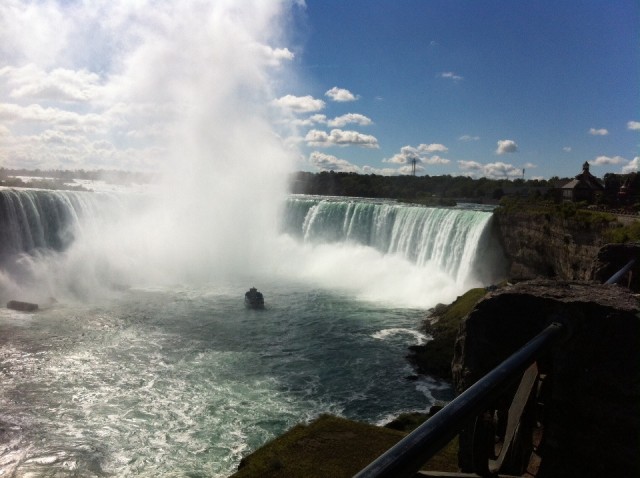 The amazing  Canadian waterfalls....