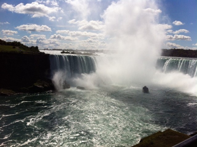 The amazing  Canadian waterfalls....