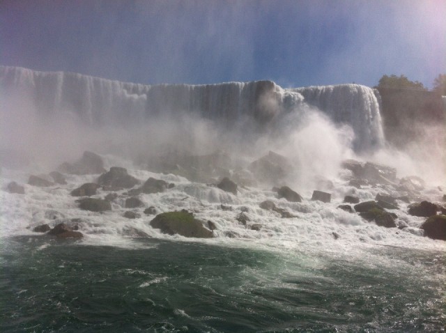 The amazing  Canadian waterfalls....