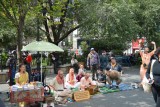 Gezellige drukte op Union Square