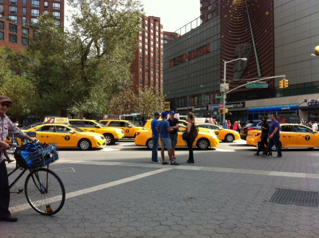 Heel veel taxi's
