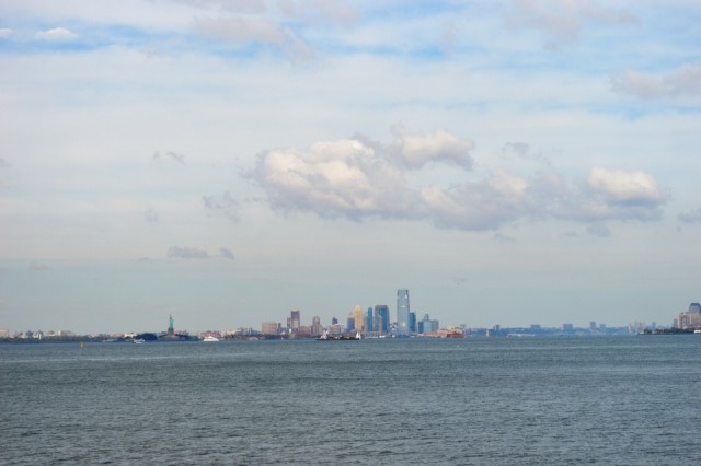 Miss. Liberty gezien vanuit Brooklyn