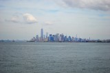 Skyline van Manhattan vanuit Brooklyn gezien