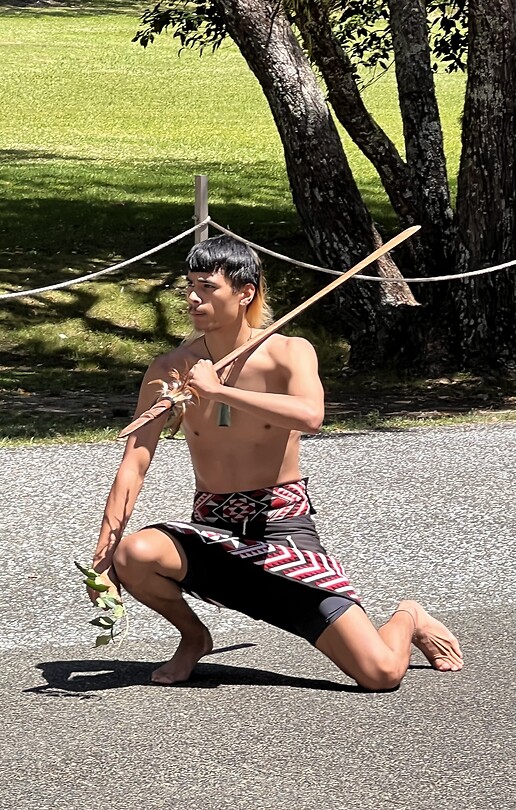 Maori ceremonie
