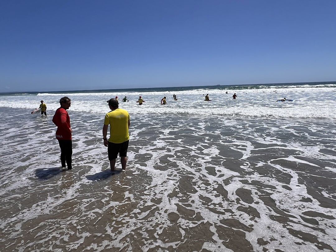Surf training