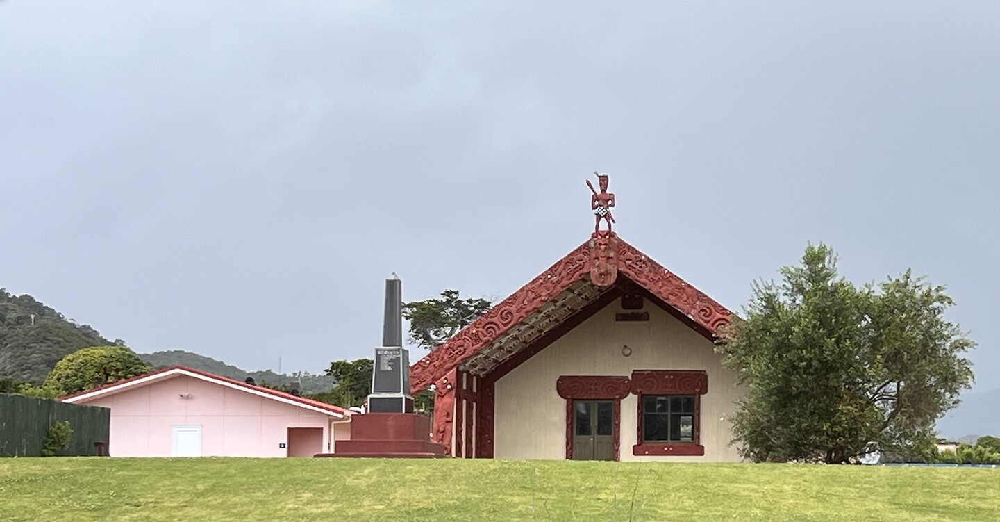 Marae, dorpshuis Maori