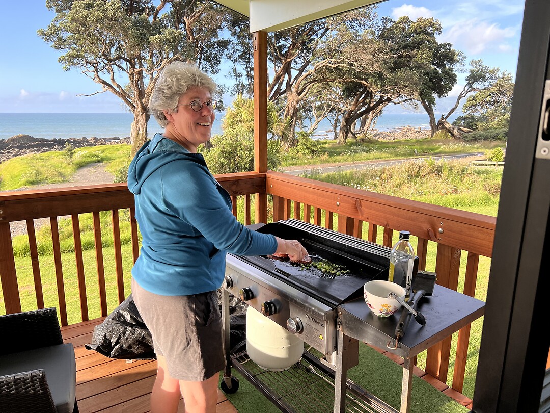 BBQ on the deck