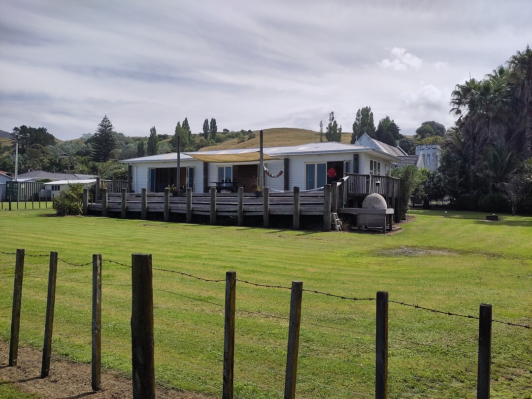 Huisje in Tokomaru Bay 😃