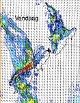 Huidige weer Zuidereiland