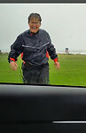 Regen getrotseerd, klaar voor vertrek