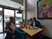 Koffie met de buren