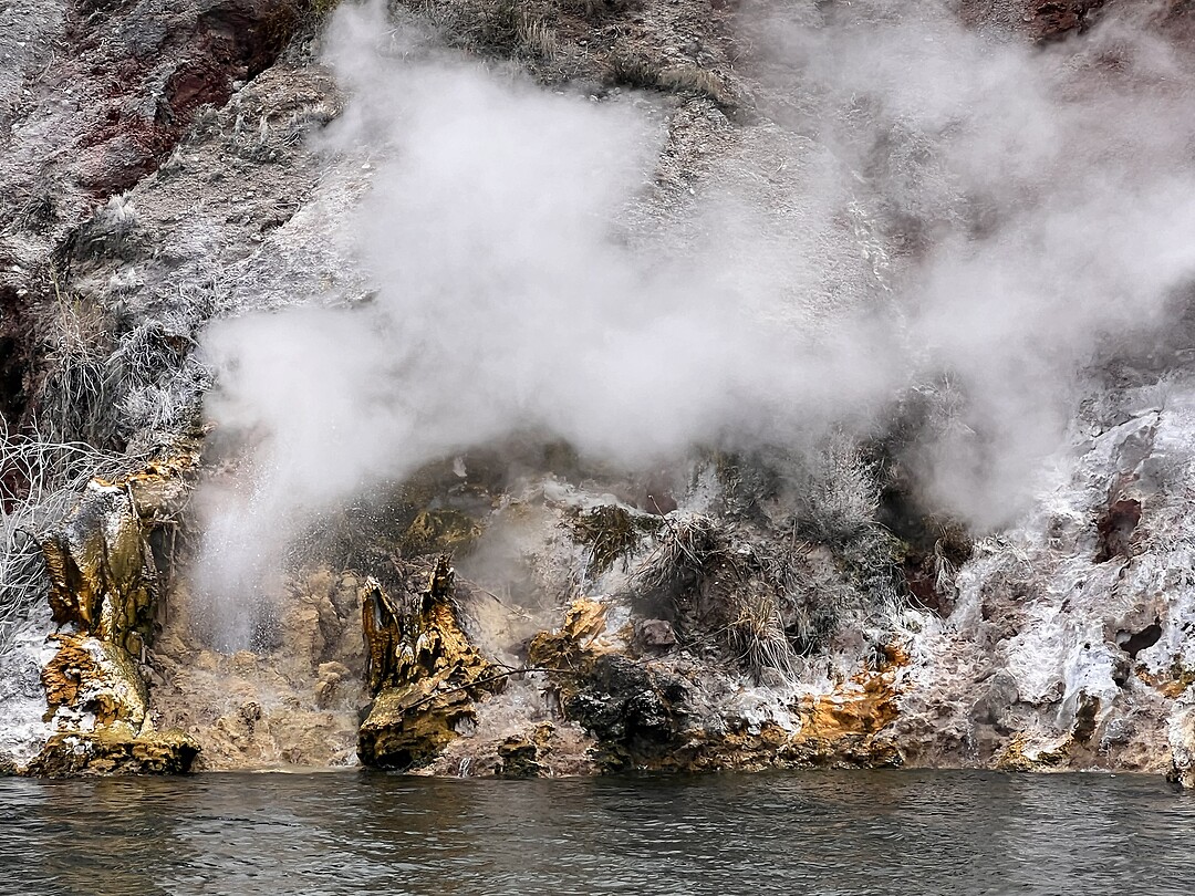 Daar gaat de geyser