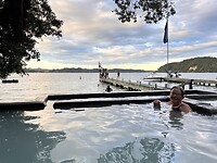 Hotpools aan lake Rotoiti
