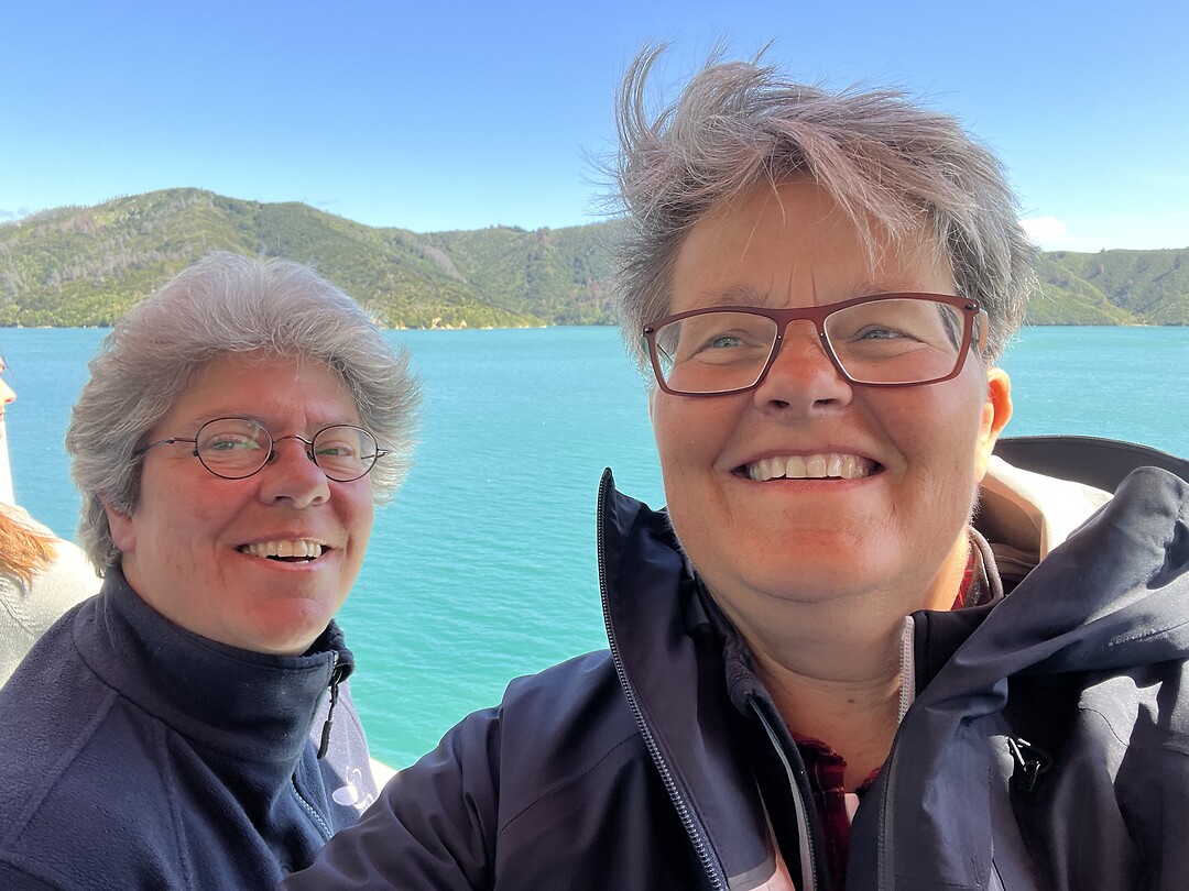 Selfie met Zuidereiland