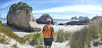 Strand, rots en Arien