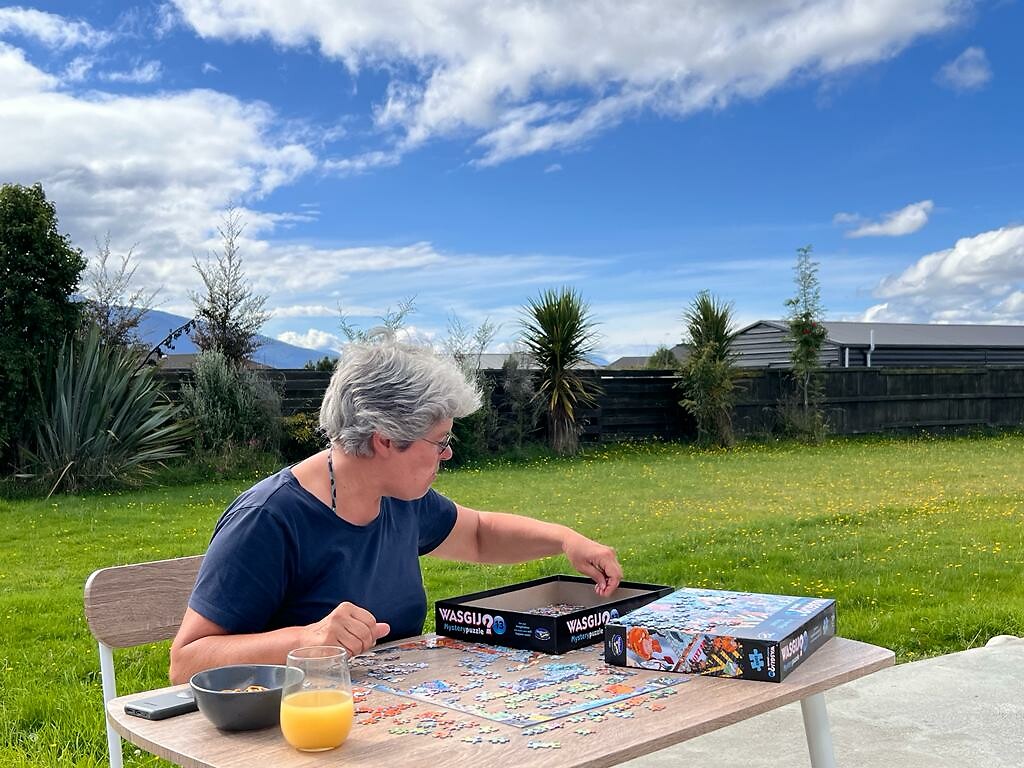 Berna als puzzelaar