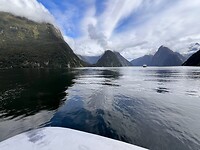 Milford Sound vanaf de boot