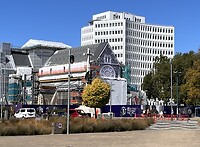 Kathedraal in de steigers