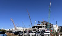 Bouw van een stadion