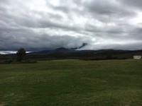 Laag hangende wolken rond Tongariro