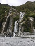 Waterval FJ gletsjer