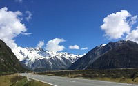 Onderweg naar Mt Cook