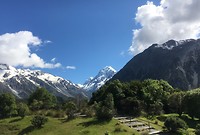 Onderweg naar Mt Cook