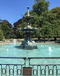 Fontein in Hagley park