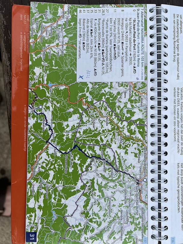 De route