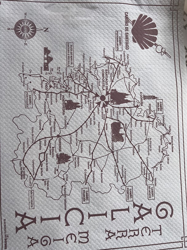 Placemat Galicia