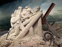 75 jaar Bevrijding ( Zandsculpturen Lunteren)