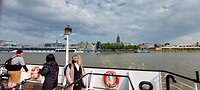 Met het pontje