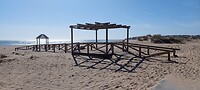 Hippie strand bij Travalgar