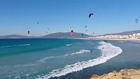 Kitesurfers  Tarifa