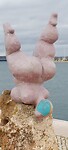 Sculptuur aan de boulevard