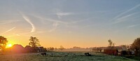Mist op de velden