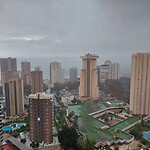 Regen in Benidorm
