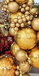 Kerst versiering in het winkelcentrum
