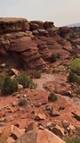 Jeeptour Needles Canyonlands, Elephant Hill vanuit de jeep