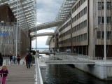 Doorkijk nieuwbouw haven