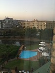 Uitzicht uit hotel