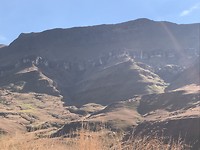 In de Drakensbergen