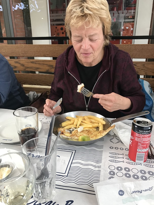 Lunch fish en chips