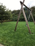 Buiten in de tuin