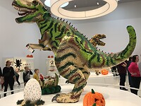 Dinosauris van gewone steentjes
